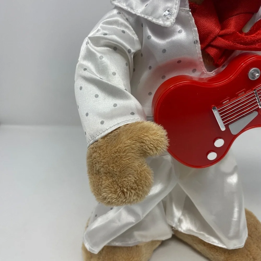 Preferred Plush Singing Elvis Presley Bear in Elvis Outfit 